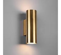 Trio Lighting Aplique de pared Marley, latón envejecido, Up & Down