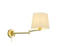 TRIO Lighting - Aplique decorativo moderno Lyon, bombilla no incluida, apto para bombillas LED retrofit, Material Metal, Color Broce mate