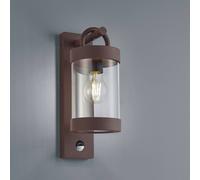 Trio Lighting Aplique exterior Sambesi detector movimiento óxido
