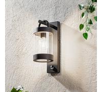 Trio Lighting Aplique exterior Sambesi, movimiento, antracita