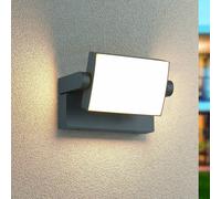 Trio Lighting Aplique LED para exterior KANSAS, antracita, ancho 20 cm, IP54