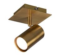 Trio Lighting Foco de pared Marley, latón envejecido