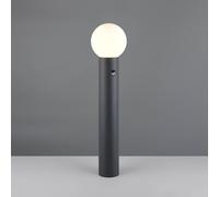 Trio Lighting Bolardo luminoso Mures, antracita, altura 80 cm, metal, sensor