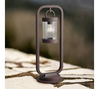 Trio Lighting Bolardo luminoso SAMBESI, color óxido, altura 60 cm, metal, IP44