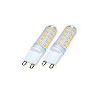Trio Lighting Bombilla LED bi-pin G9 3W, 3.000 K, atenuable externamente, lote de 2 EC:EPREL:824381