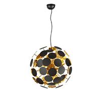 Trio Lighting Discalgo Colgante Plástico Negro Mate 54 x 54 x 150 cm 1.0 Einheiten