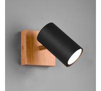 Trio Lighting Foco de pared Marley, negro mate