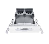 Trio Lighting Foco empotrado LED Zagros IP65 blanco, angular