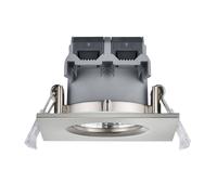 Trio Lighting Foco empotrado LED Zagros IP65 níquel, angular