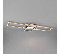 Trio Lighting Irvine Plafón LED, CCT, atenuable, latón