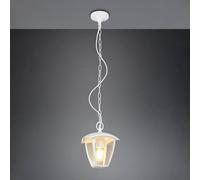 Trio Lighting lámpara colgante exterior VENTA, blanca, 17 x 17 cm, metal, IP44