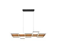 Trio Lighting Lámpara colgante LED Harper, 115 cm x 44,5 cm