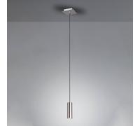 Trio Lighting Lámpara colgante Marley níquel mate 1 luz