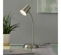 Trio Lighting Lámpara de mesa LED Narcos en color níquel
