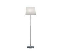Trio Lighting - Lámpara de Pie decorativo moderno Lyon, bombilla no incluida, apto para bombillas LED retrofit, Material Metal, Color Níquel mate