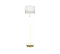 Trio Lighting - Lámpara de Pie decorativo moderno Lyon, bombilla no incluida, apto para bombillas LED retrofit, Material Metal, Color Broce mate