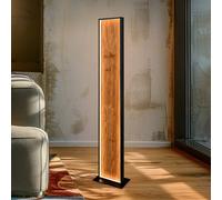 Trio Lighting lámpara de pie LED Kalea, altura 120 cm, color madera, madera