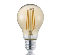 Trio Lighting LED filamento E27 8W Switch dimmer oro 2.700K EC:EPREL:839525