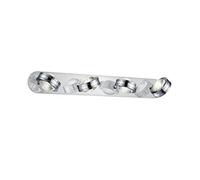 Trio Lighting Lentil Aplique Vidrio Cromo 7.5 x 55 x 13.5 cm 1.0 Einheiten