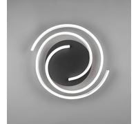 Trio Lighting Plafón LED Caya, atenuable, latón