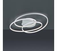 Trio Lighting Plafón LED Gale, 60 cm, blanco mate
