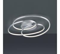 Trio Lighting Plafón LED Gale, 60 cm, níquel mate