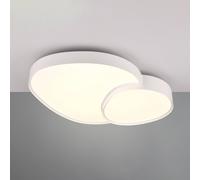 Trio Lighting Plafón LED Rise, blanco, 77 x 63 cm, CCT, atenuable