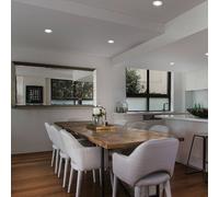 Trio Lighting Redondo foco empotrado LED Rila en blanco