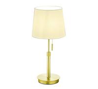 Trio Lighting - Sobre mesa decorativo moderno Lyon, Bombilla no incluida, apto para bombillas LED retrofit, Material Metal,Color Broce mate