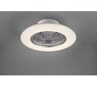TRIO LIGHTING STRALSUND LED FAN AND CEILING LAMP WITH STARRY SKY EFFECT WITH MUL