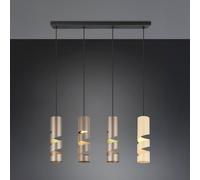 Trio Lighting Stream lámpara colgante, multicolor Longitud 80 cm 4 luces metal GU10