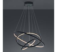 Trio Lighting Trio WiZ Aaron smart colgante LED, antracita