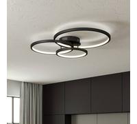 Trio Lighting Trio WiZ Aaron smart plafón LED, antracita