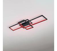 Trio Lighting Trio WiZ Thiago smart plafón 104cm antracita