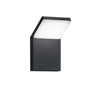 Trio Pearl - Aplique de exterior LED, 9W, IP54, 900 lumens, color antracita