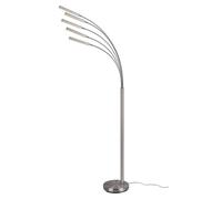 Reality Leuchten R41031507 Reed R41031507 - Lámpara LED de pie (5 bombillas LED de 3,5 W, regulador de intensidad)