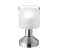 TRIO R59521007 - Sobremesa E14 40 W, metal níquel mate, IP20
