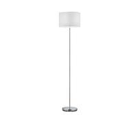 Trio Serie 4611 - Lámpara de pie, E27, 60 W, color níquel mate y blanco