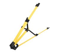 Trípode Autonivelante de Acero Ajustable 1,2m para Mediciones | Soporte Fuerte con Altura Regulable, Nylon y Color Amarillo, una Sola Uso Profesional
