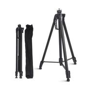 Trípode Para Nivel Láser 58-160 Cm - Rosca 5/8" Y Adaptador 1/4" | Aluminio Robusto · Regulable 58-160 cm · Rosca 5/8" con Adaptador 1/4" · Para Niveles Láser y de Burbuja · Patas Antideslizan