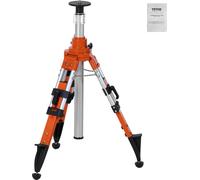 Trípode profesional para niveladores y dispositivos láser, fabricado en aluminio, con altura ajustable de 690 a 1720 mm