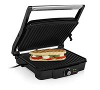 AudioSonic Parrilla eléctrica Tristar GR-2853 2000W 29,7×23,5 cm antiadherente libre de BPA y PFOA