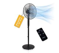 Tristar Ventilador de pie - Altura ajustable - 55 W - Diámetro: 40 cm - Oscilante - 3 velocidades, 3 modos - Temporizador 9 h - VE-5796