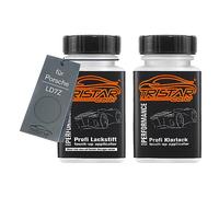 TRISTARcolor Lápiz de retoque para Porsche LD7Z Titan Metallic + barniz