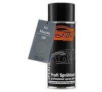 TRISTARcolor Pintura automotriz Bote de spray para Mazda 38 Warm Silver Metallic Pintura base aerosol 400 ml