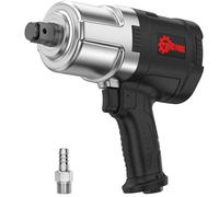 Trivd Frol Llave de impacto de aire - Pistola de impacto de aire de 3/4 pulgadas, hasta 2100 pies de libras, 6000 RPM de alto par de impacto, llave de impacto neumática de doble martillo para