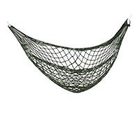 TRIXES Hamaca Camping Supervivencia - Nylon para Viajes | Diseño portátil ligero, tela resistente, camping, jardín, viajes, hamaca colgante compacta