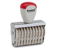 Trodat 15410 - Sello numérico - 10 bandas - 48 x 4 mm