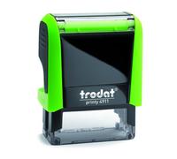 Trodat 4911 printy sello fórmula comercial con texto español cobrado