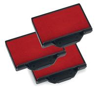 Trodat 87547 Pack de 3 recambios de tinta 6/56 Rojo